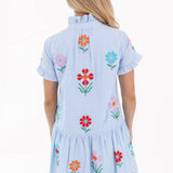 The Hunter Ruffle Button Up Dress