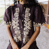 The Camille Dress - Brown
