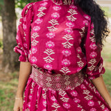 The Athena Long Sleeve Bow Top
