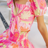 The Cara Tie Tween Top