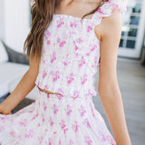 The Hallie Ruched Tween Top