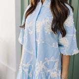 The Jill Collared Button Dress