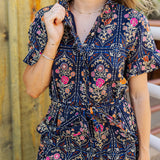 The Torian Button Up Midi Dress