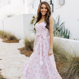 The Ellie Sweetheart Midi Dress