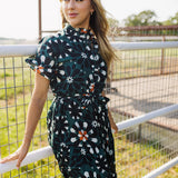 The Maxine Button Up Midi Dress