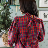 The Raya Long Sleeve Bow Dress
