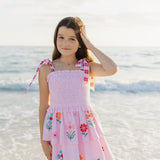 The Piper Tie Strap Tween Dress