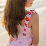 The Piper Tie Strap Tween Dress