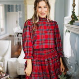 The Hollin Long Sleeve Bow Top