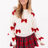 The Jenna Sweater - Red