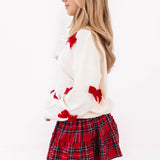 The Jenna Sweater - Red