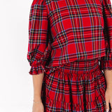 The Hollin Long Sleeve Bow Top