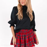 The Liv Long Sleeve Bow Top