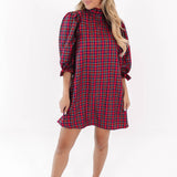 The Raya Long Sleeve Bow Dress