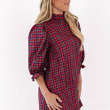The Raya Long Sleeve Bow Dress