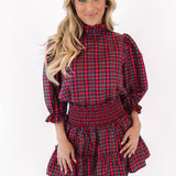 The Raya Long Sleeve Bow Top