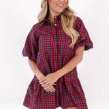PREORDER The Raya Puff Sleeve Dress