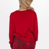 PREORDER The Merry & Bright Sweater - Red