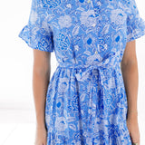 The Carson Button Up Midi Dress