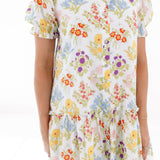 The Sandra Collared Button Up Dress