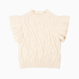 The Elliot Tween Sweater - Cream