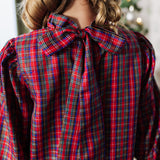 The Raya Long Sleeve Bow Tween Dress