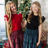 The Annie Tween Sweater - Red