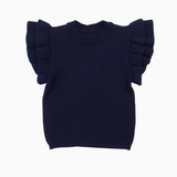 The Annie Tween Sweater - Navy