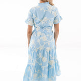 The Jill Button Up Midi Dress