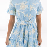 The Jill Button Up Midi Dress