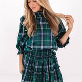 The Jordyn Long Sleeve Bow Top