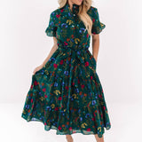 The Juniper Button Up Midi Dress
