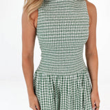 The Kendra Midi Dress - Green