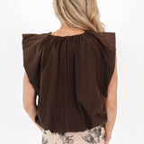 The Layne Top - Brown