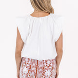 The Layne Top - White