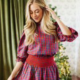The Raya Long Sleeve Bow Top