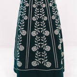 The Maelan Midi Skirt - Hunter