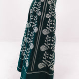 The Maelan Midi Skirt - Hunter