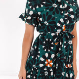 The Maxine Button Up Midi Dress