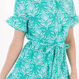 The Mayci Button Up Midi Dress