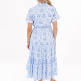 The Nicole Button Up Midi Dress