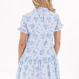 The Nicole Ruffle Button Up Dress