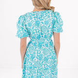 The Nina Ruffle Wrap Dress