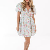 The Nora Ruffle Wrap Dress