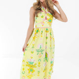 PREORDER The Rainey Ric Rac Cross Midi Dress