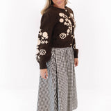 The Rowan Cardigan - Brown