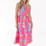 PREORDER The Sailor Ric Rac Cross Midi Dress