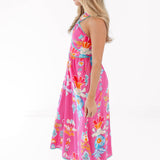 PREORDER The Sailor Ric Rac Cross Midi Dress