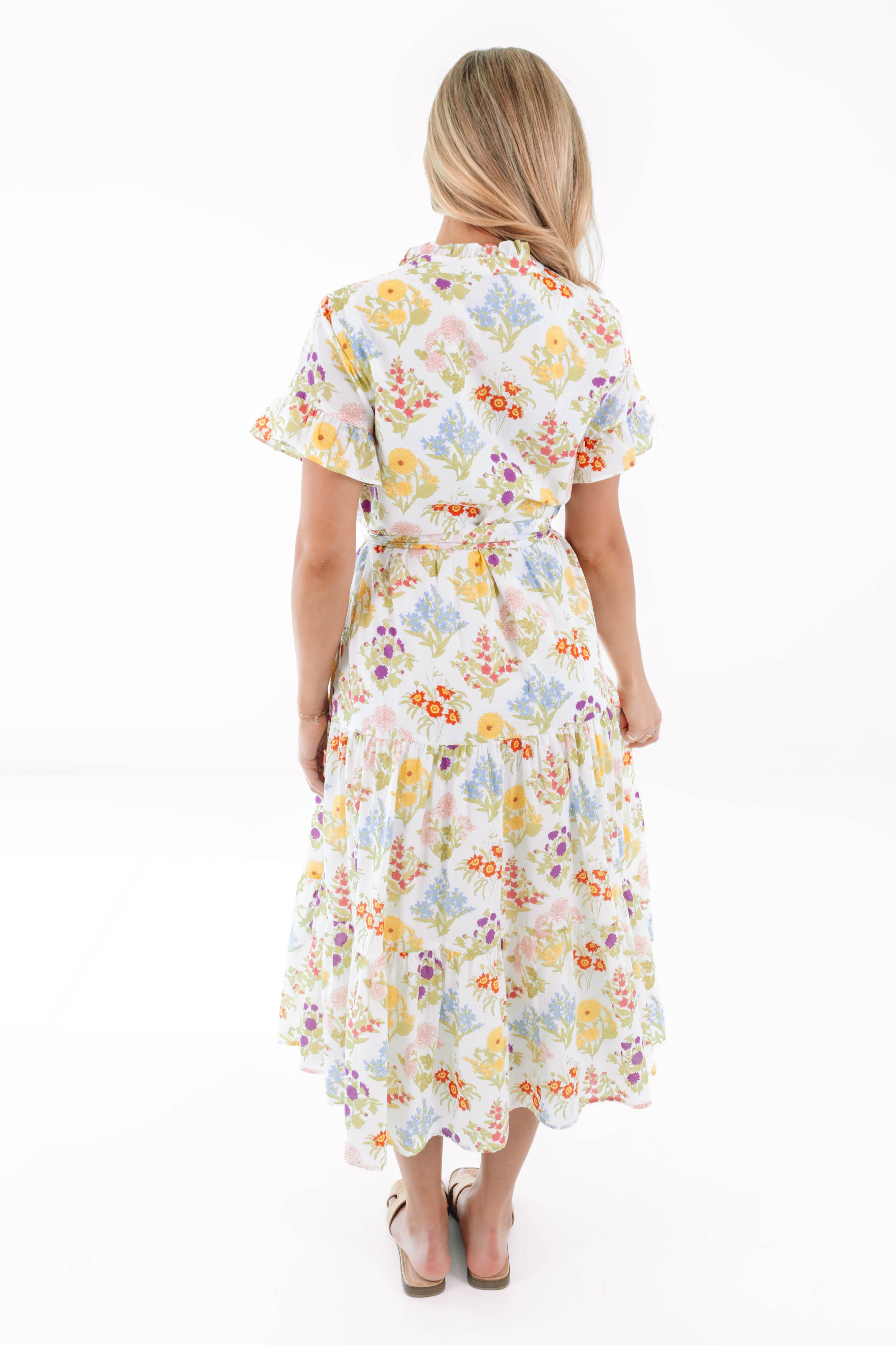 sandra midi dress Sandra Embroidered Midi Dress in lime lace