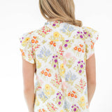 The Sandra V-Neck Top
